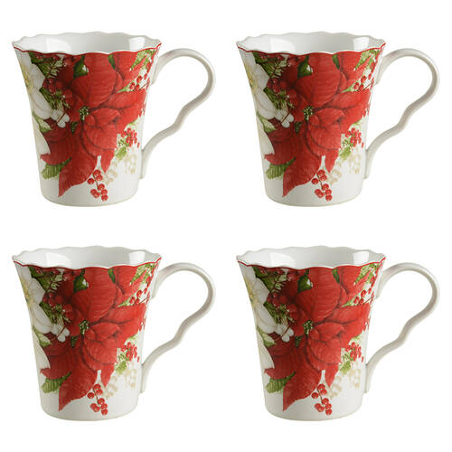 Winter Harmony Mug - Set of 4