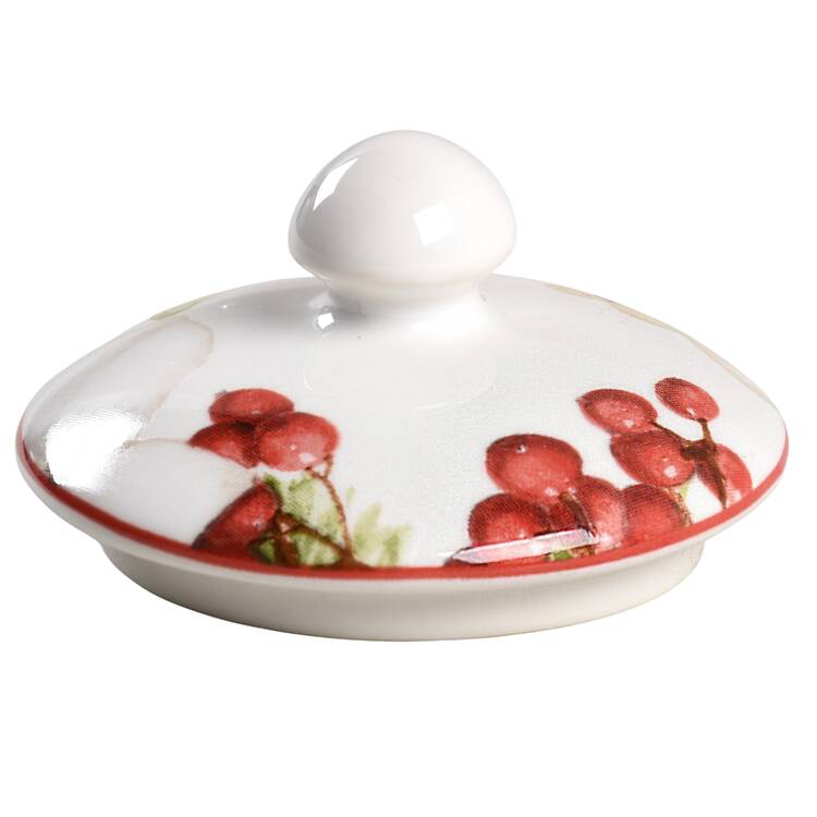 Winter Harmony Lid for Sugar Bowl