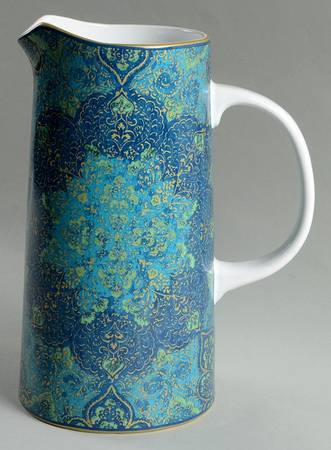 Eva Opulent Blue 64 Oz Pitcher