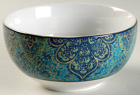 Eva Opulent Blue Soup/Cereal Bowl