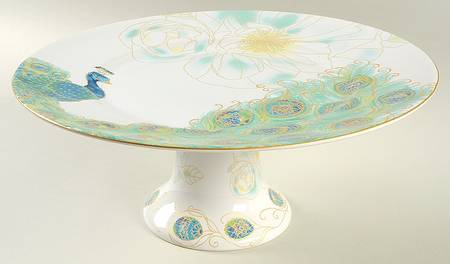 Lakshmi 10" Diameter Pedestal Cake Stand