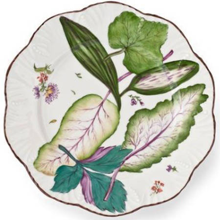 Feuillage Dessert/Pie Plate