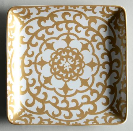 Casbah Gold Appetizer Plate