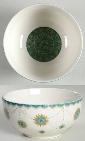 Constantina Turquoise Soup/Cereal Bowl