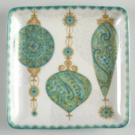 Constantina Turquoise Appetizer Plate
