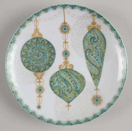 Constantina Turquoise Appetizer Plate