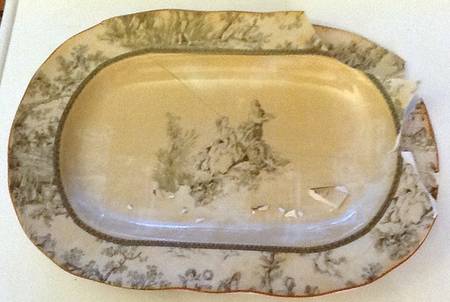 Giverny 15" Oval Serving Platter