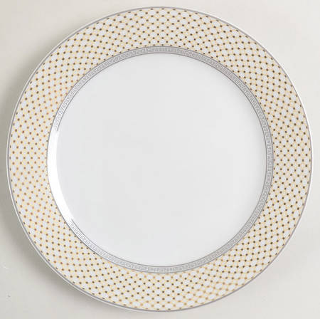 Buckingham (Gold Circles) Salad Plate
