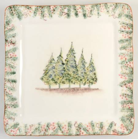 Natale 13" Square Serving Platter
