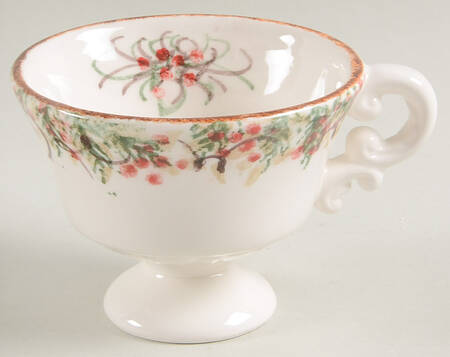 Natale Footed Tea/Coffee Cup (No Saucer)