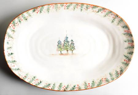 Natale 20" Oval Serving Platter