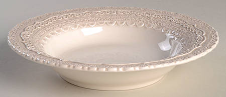 Finezza Cream 9" Individual Pasta Bowl
