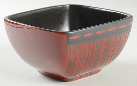 Livingston Red Square Soup/Cereal Bowl