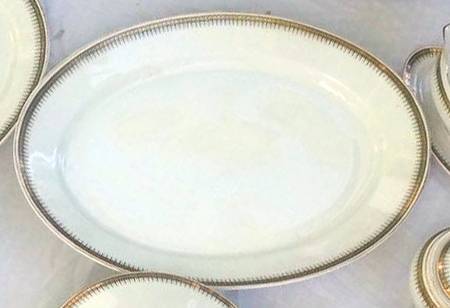 6019 12" Oval Serving Platter