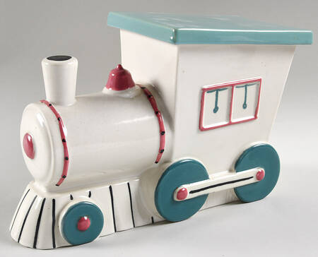 Cookie Jars Figural Cookie Jar & Lid