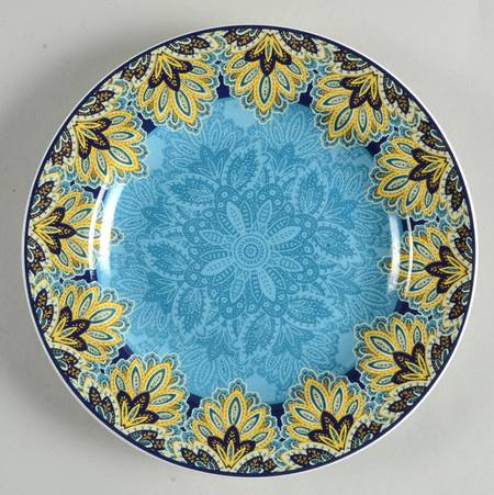 Spice Kingdom Blue Appetizer Plate