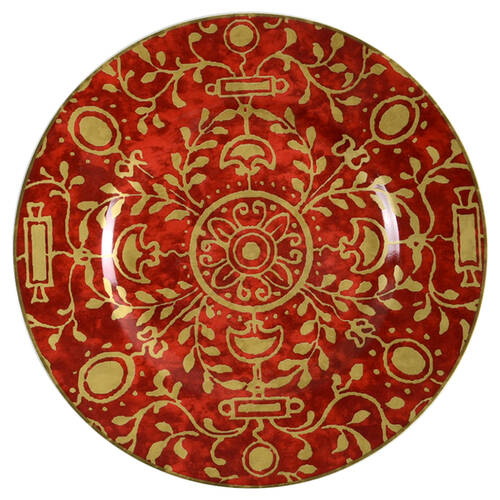 Pilar Red Salad Plate