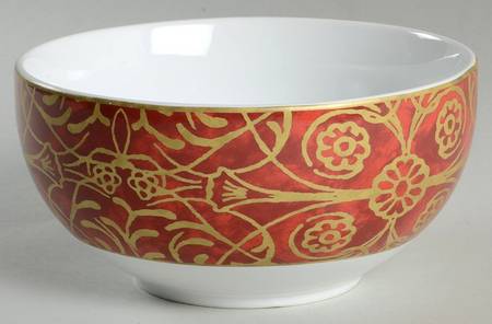 Pilar Red Soup/Cereal Bowl