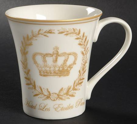 Les Etoiles Crown Gold Mug