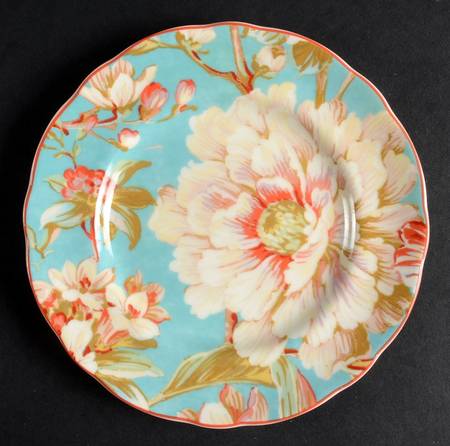 Marley Teal Appetizer Plate