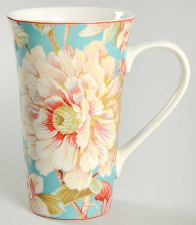 Marley Teal Latte Mug