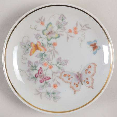 Butterfly Fantasy Mini Plate 4"