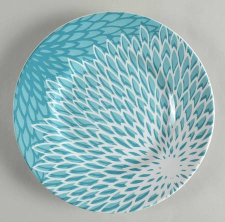 Astor Teal Salad Plate
