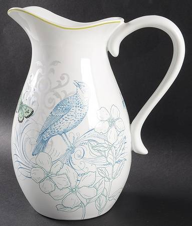 Bergerac Blue 96 Oz Pitcher