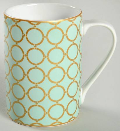 Chain Link Seafoam Mug