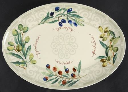 Olive Connoisseur 14" Oval Serving Platter