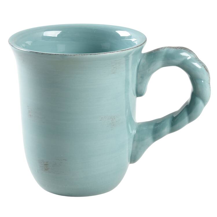 Tuscan Countryside Turquoise Mug