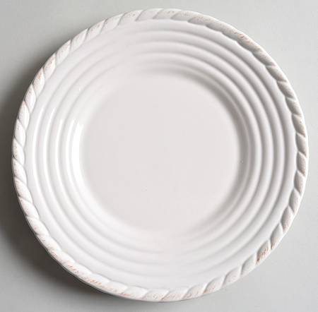 Tuscan Countryside White Salad Plate
