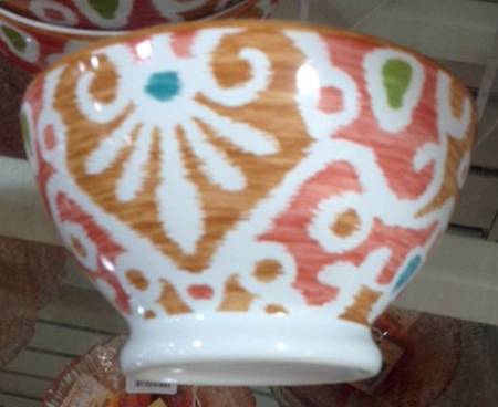 Samarkand Orange Soup/Cereal Bowl