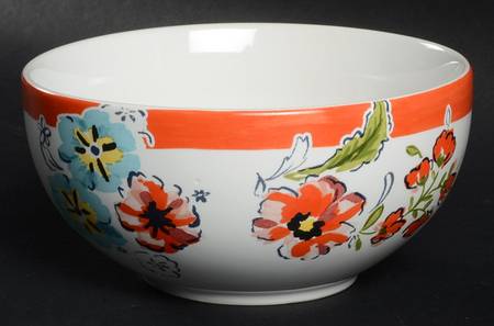 Razzle Dazzle Red Soup/Cereal Bowl