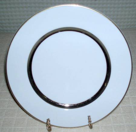 Andante Charcoal Salad Plate