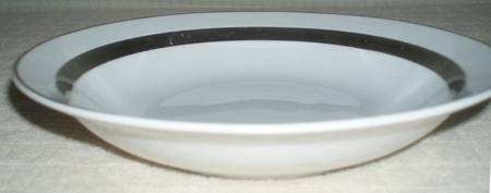 Andante Charcoal Coupe Soup Bowl