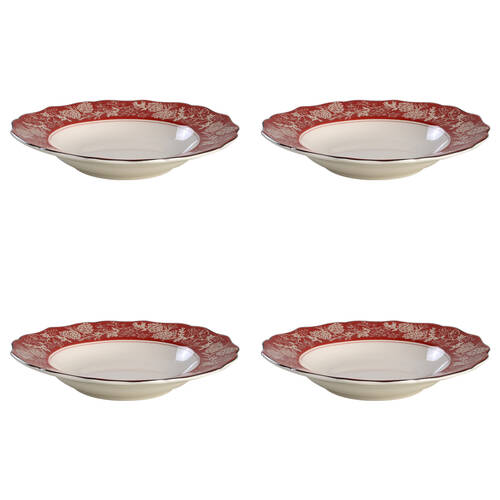 Andover Large Rim Soup Bowl - Set of 4