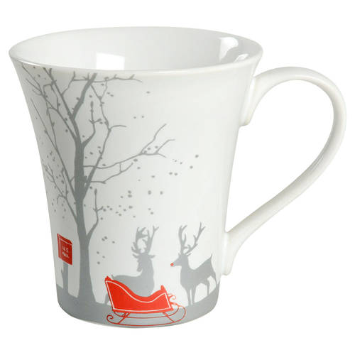 Red Sleigh Mug