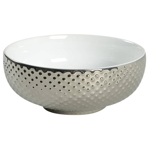 Beaded Silver Soup/Cereal Bowl