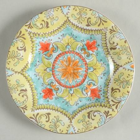 Teagan Taupe Appetizer Plate