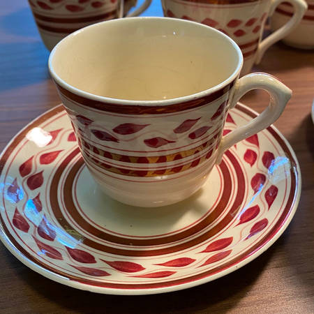 ADA197 Flat Demitasse Cup & Saucer Set