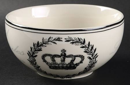 Les Etoliles Crown Cream Soup/Cereal Bowl