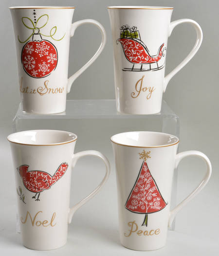 Natala Latte Mug - Set of 4 Motifs