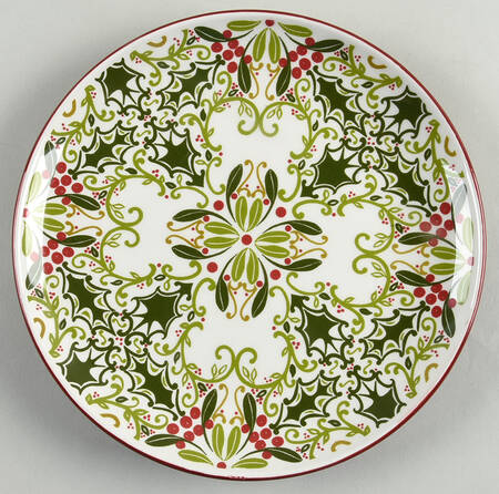 Bargello Salad Plate