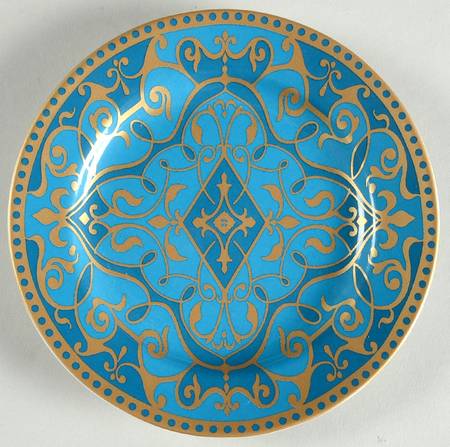 Ornamental Scroll Blue by 222 Fifth (PTS)