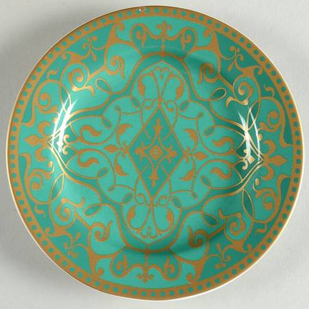 Ornamental Scroll Green by 222 Fifth (PTS)