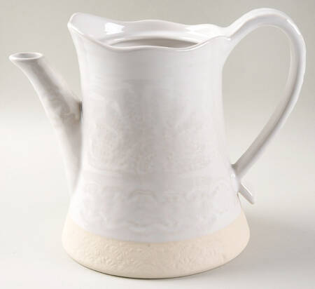 Old Havana White Teapot No Lid
