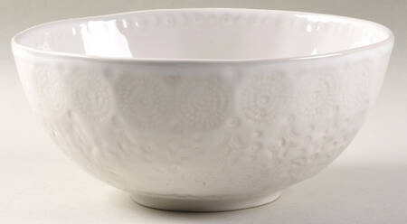 Old Havana White 8" Salad Serving Bowl by Anthropologie