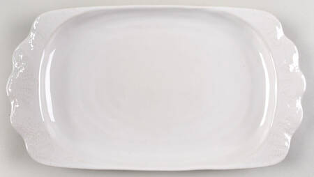Old Havana White 15" Rectangular Serving Platter by Anthropologie