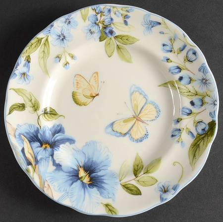 Lyanna Blue Appetizer Plate